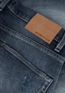 Blaue Butcher Of Blue Slim Fit Jeans Modesto Slim Msj-bj4 -Selected Homme Verkäufe 235061 6