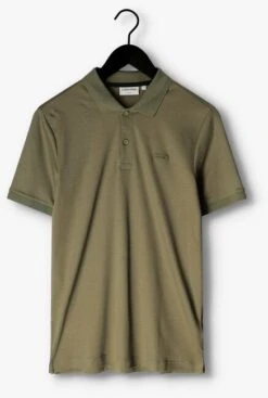 Khaki Calvin Klein Polo-shirt Smooth Cotton Slim Polo -Selected Homme Verkäufe 237361 5