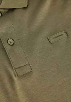 Khaki Calvin Klein Polo-shirt Smooth Cotton Slim Polo -Selected Homme Verkäufe 237361 6