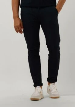 Dunkelblau Vanguard Chino V12 Chino 4-way Stretch Twill