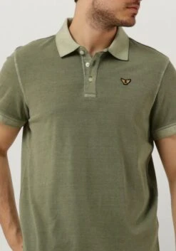 Olive Pme Legend Polo-shirt Short Sleeve Polo Garment Dyed Pique -Selected Homme Verkäufe 237584 3