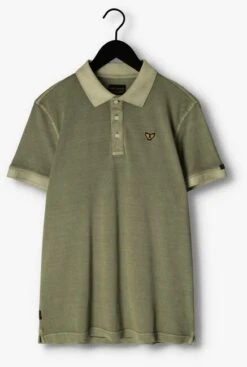 Olive Pme Legend Polo-shirt Short Sleeve Polo Garment Dyed Pique -Selected Homme Verkäufe 237584 5