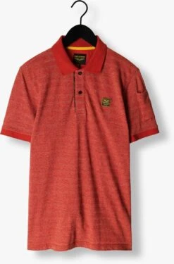 Rote Pme Legend Polo-shirt Short Sleeve Polo Jacquard Pique -Selected Homme Verkäufe 237643 5