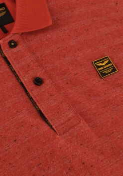 Rote Pme Legend Polo-shirt Short Sleeve Polo Jacquard Pique -Selected Homme Verkäufe 237643 6
