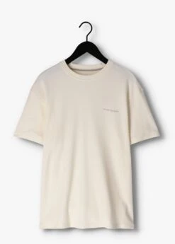 Nicht-gerade Weiss Anerkjendt T-shirt Akkikki S/s Waffle Tee -Selected Homme Verkäufe 237708 5