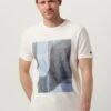 Weiße Cast Iron T-shirt Short Sleeve R-neck Regular Fit Cotton Twill -Selected Homme Verkäufe 237757 1