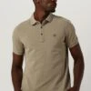 Olive Cast Iron Polo-shirt Short Sleeve Polo Injected Cotton Pique -Selected Homme Verkäufe 237759 1