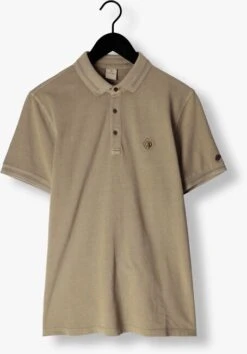 Olive Cast Iron Polo-shirt Short Sleeve Polo Injected Cotton Pique -Selected Homme Verkäufe 237759 5