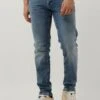 Hellblau Cast Iron Slim Fit Jeans Shiftback Regular Tapered Medium Indigo Wash