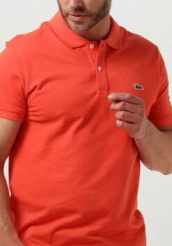 Orangene Lacoste Polo-shirt 1hp3 Men's S/s Polo 1121 -Selected Homme Verkäufe 238377 3