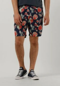Mehrfarbige/bunte Scotch & Soda Mid Length - Printed Swimshort