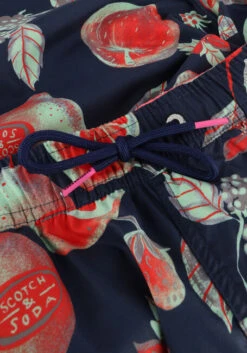 Mehrfarbige/bunte Scotch & Soda Mid Length - Printed Swimshort -Selected Homme Verkäufe 241101 6