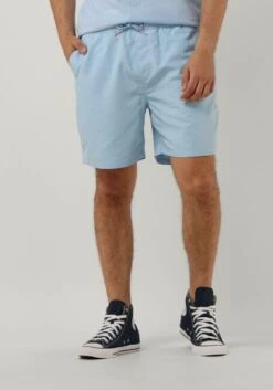 Hellblau Scotch & Soda Mid Length - Solid Swimshort