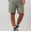 Dunkelgrün Scotch & Soda Kurze Hose Fave - Cotton/linen Twill Bermuda Short