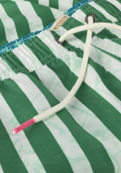 Grüne Scotch & Soda Mid Length - Batik Stripe Printed Swimshort -Selected Homme Verkäufe 241133 6