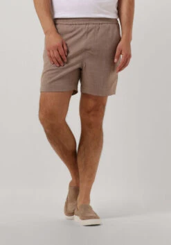 Braune Plain Kurze Hose Turi Shorts 867