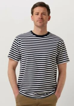 Dunkelblau Minimum T-shirt Jannus