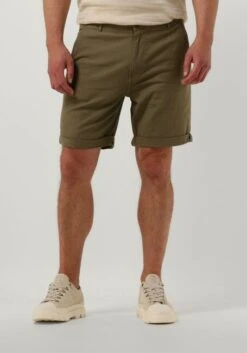 Olive Selected Homme Kurze Hose Slhcomfort-luton Flex Shorts