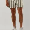 Olive Selected Homme Slhdane Aop Swimshorts W Vetiver Stripes -Selected Homme Verkäufe 242354 1