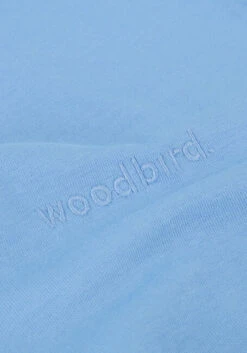 Hellblau Woodbird T-shirt Baine Base Tee -Selected Homme Verkäufe 243854 6