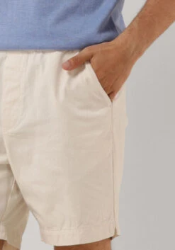 Nicht-gerade Weiss Woodbird Kurze Hose Bommy Base Shorts -Selected Homme Verkäufe 243856 3