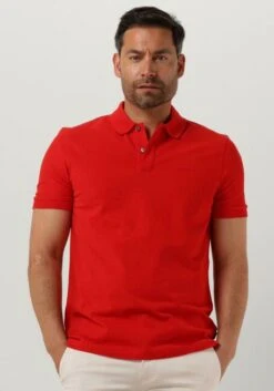 Rote Boss Polo-shirt Pallas
