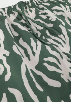Olive Purewhite Swimshort With All Over Print -Selected Homme Verkäufe 245404 6
