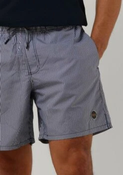 Dunkelblau Shiwi Men Swimshort Skinny Stripe -Selected Homme Verkäufe 249017 3