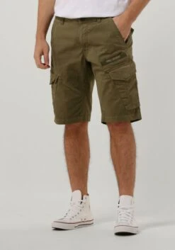 Dunkelgrün Pme Legend Kurze Hose Nordrop Cargo Shorts Stretch Twill