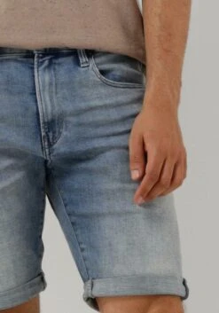 Blaue G-star Raw Kurze Hose 3301 Slim Short -Selected Homme Verkäufe 249288 3