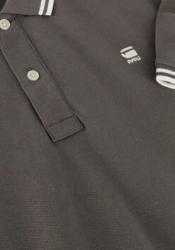 Graue G-star Raw Polo-shirt Dunda Slim Stripe Polo S/s -Selected Homme Verkäufe 249299 6