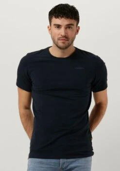 Dunkelblau G-star Raw T-shirt Slim Base R T S/s