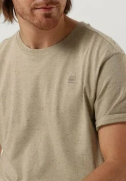 Beige G-star Raw T-shirt Lash R T S/s -Selected Homme Verkäufe 249312 3