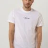 Weiße Fred Perry T-shirt Embroidered T-shirt -Selected Homme Verkäufe 250003 1