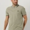 Grüne Fred Perry Polo-shirt Twin Tipped Fred Perry Shirt -Selected Homme Verkäufe 250021 1