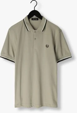 Grüne Fred Perry Polo-shirt Twin Tipped Fred Perry Shirt -Selected Homme Verkäufe 250021 5
