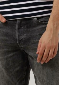 Hellgrau G-star Raw Straight Leg Jeans 3301 Regular Tapered -Selected Homme Verkäufe 251507 3