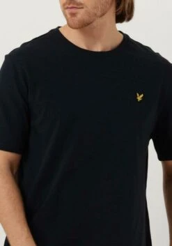 Dunkelblau Lyle & Scott T-shirt Slub T-shirt -Selected Homme Verkäufe 252581 3