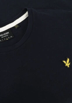 Dunkelblau Lyle & Scott T-shirt Slub T-shirt -Selected Homme Verkäufe 252581 6