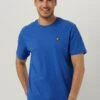 Blaue Lyle & Scott T-shirt Plain T-shirt -Selected Homme Verkäufe 252588 1
